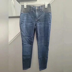 Judy Blue Skinny Jean High Rise Dark Wash Sz 9/29 Stretch Waist Comfort Quality